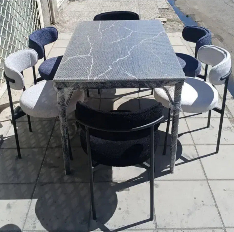 ست غذاخوری نهارخوری شش نفره مدل تیدا